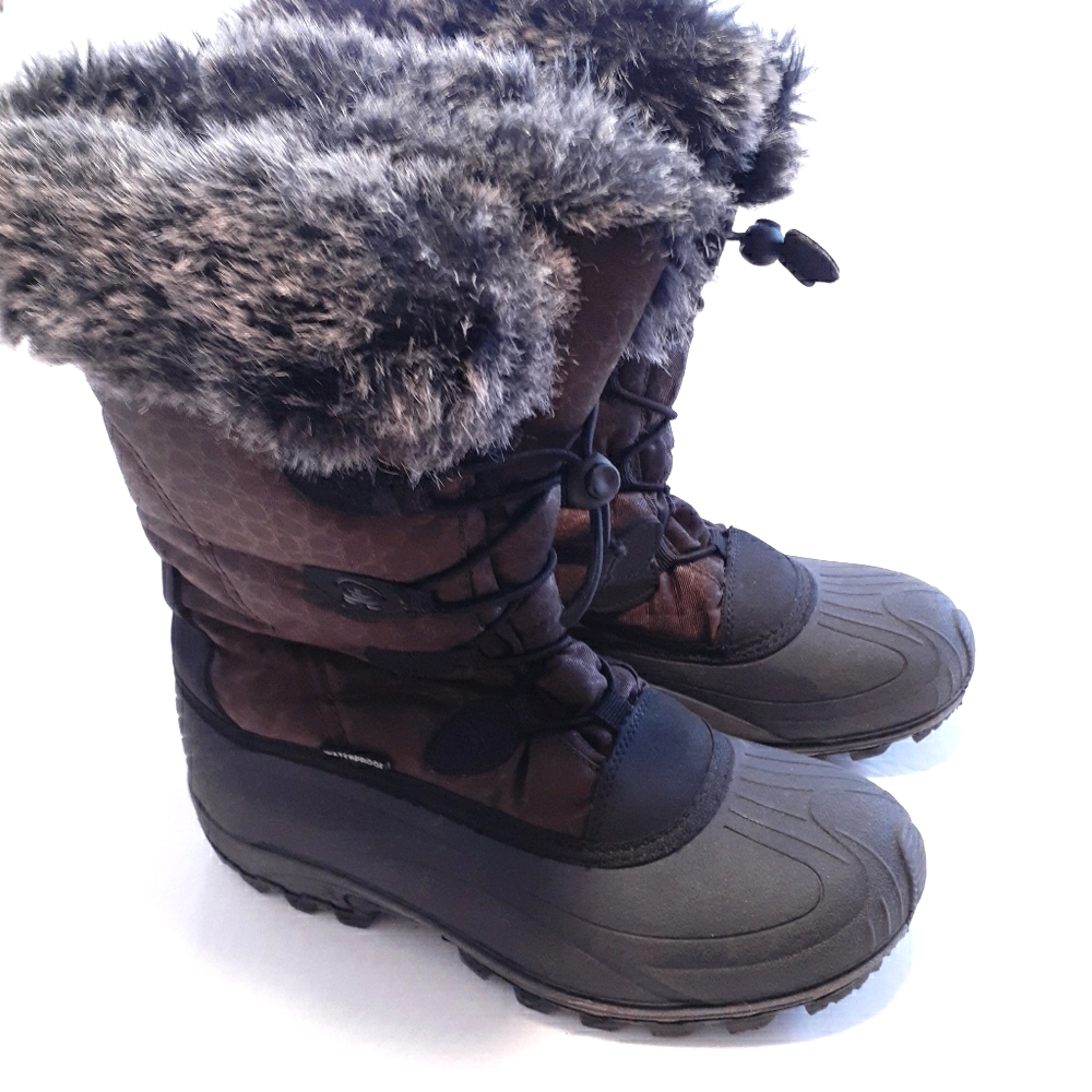 KAMIK MOMENTUM WOMENS SZ 7 WATERPROOF WINTER BOOTS